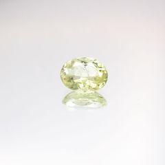 ブラジリアナイト(宝石名ブラジリアナイト) ブラジル産 1.22ct 識別済[210510745]8×6.2mm前後