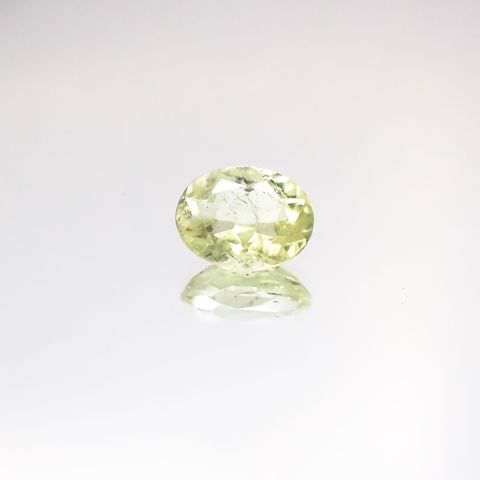 ブラジリアナイト(宝石名ブラジリアナイト) ブラジル産 1.22ct 識別済[210510745]8×6.2mm前後