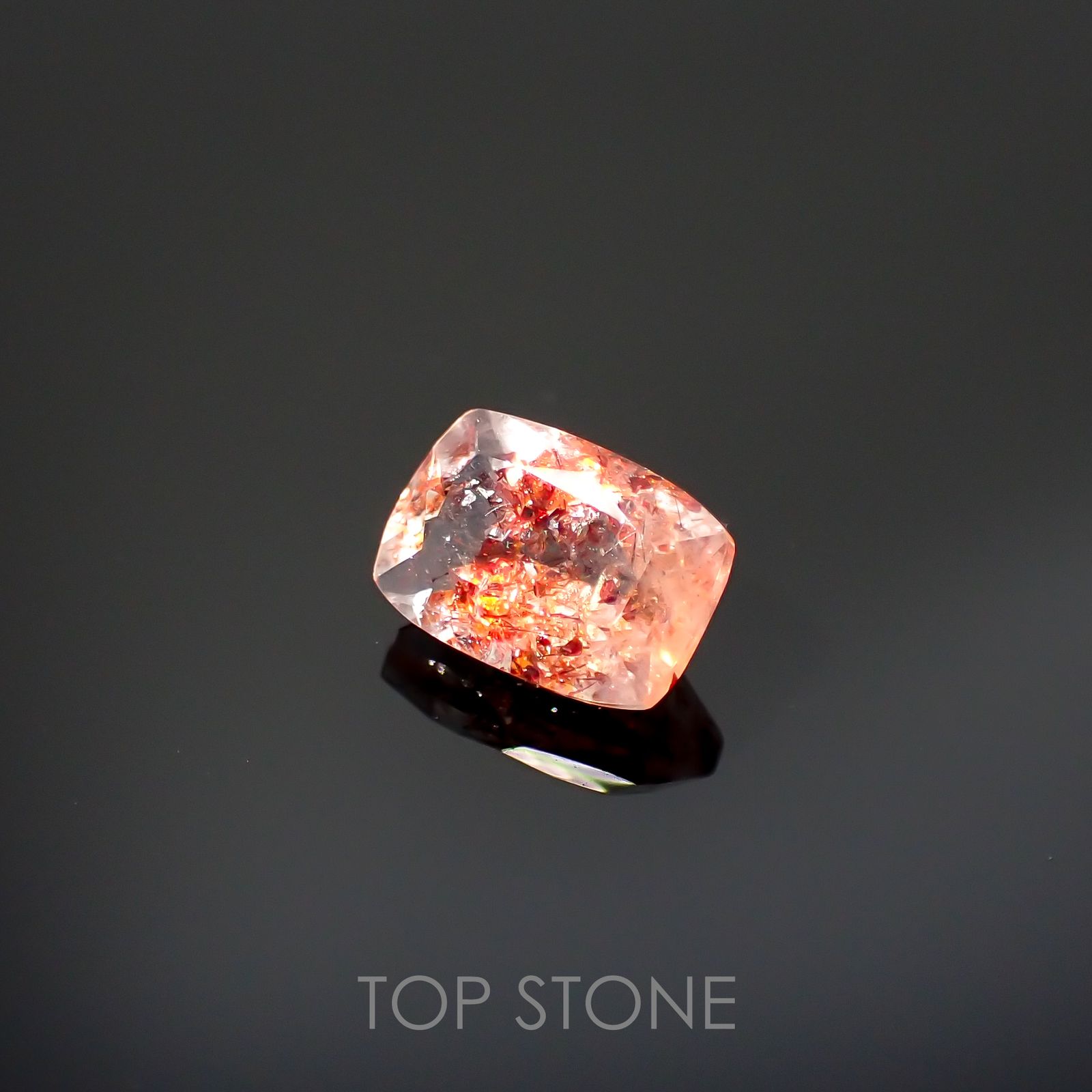 ファイヤークォーツ ナイジェリア産 1.01ct[220114767]7.3x5.1mm前後