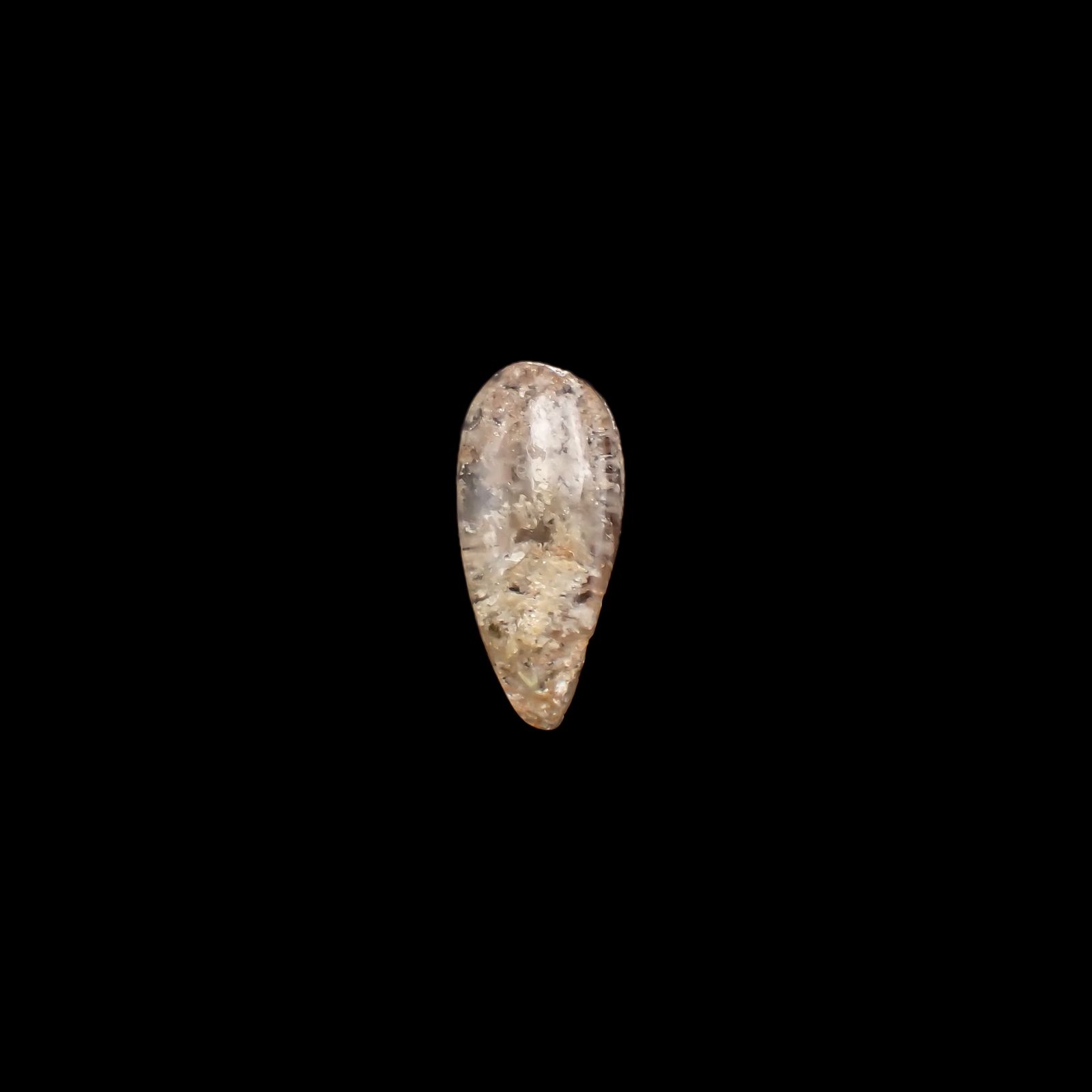 ホワイトガーデンクォーツ ブラジル産 43.08ct[230722648]39.3x18mm前後