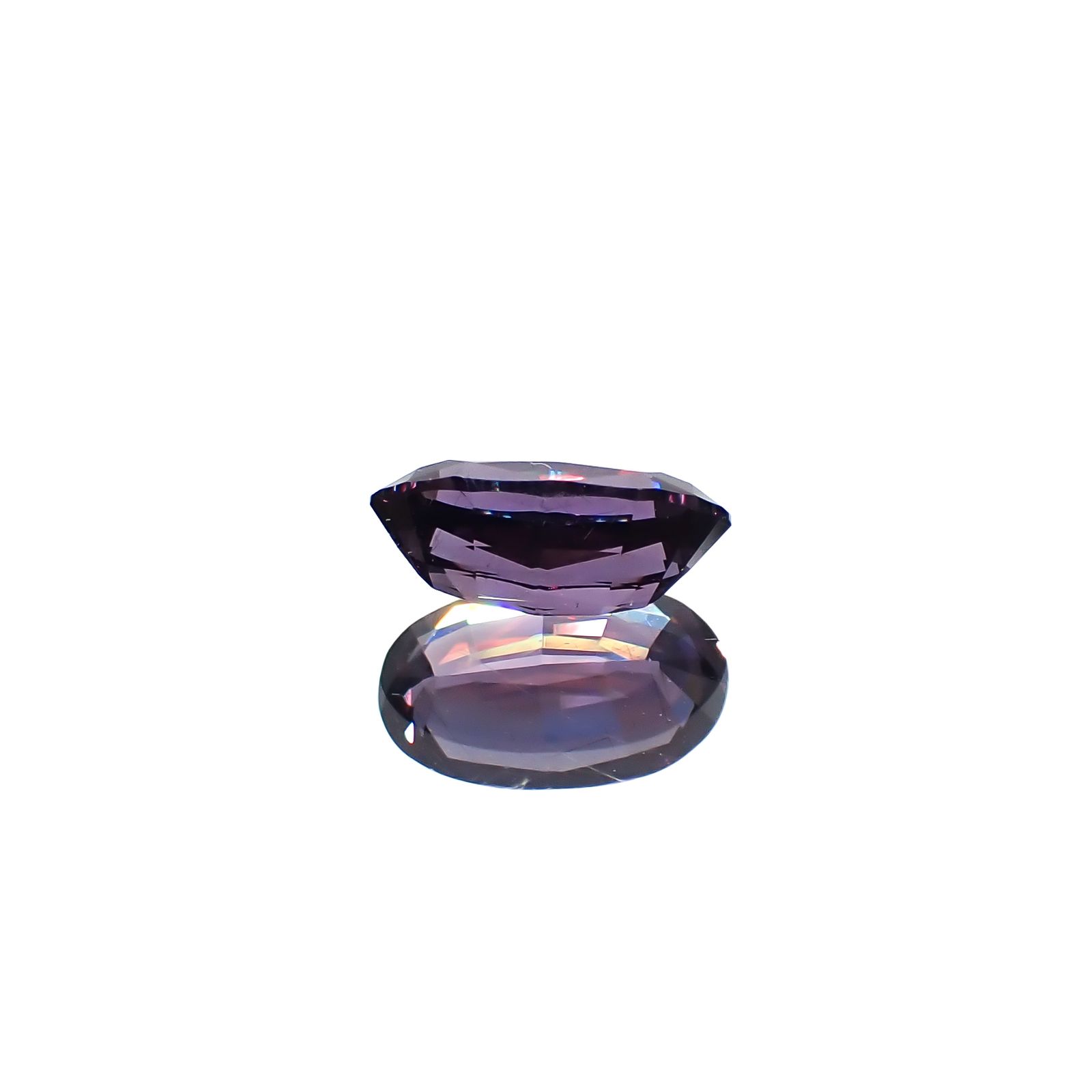 ベキリーブルーガーネット（カラーチェンジガーネット アレキタイプ） マダガスカル・ベキリー産 0.97ct[240628291]7.7x4.6mm前後