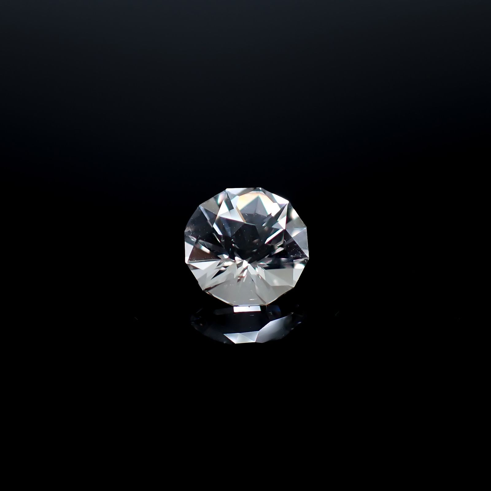 ◇カスタムカット◇ハーキマーダイヤモンド アメリカ・ニューヨーク州産 2.45ct / 9x9mm前後 [260632480]