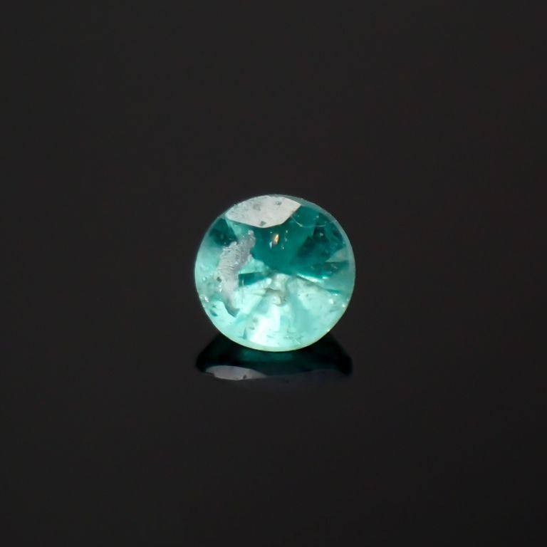 パライバトルマリン ブラジル産 0.025ct[220918177]1.8x1.8mm前後