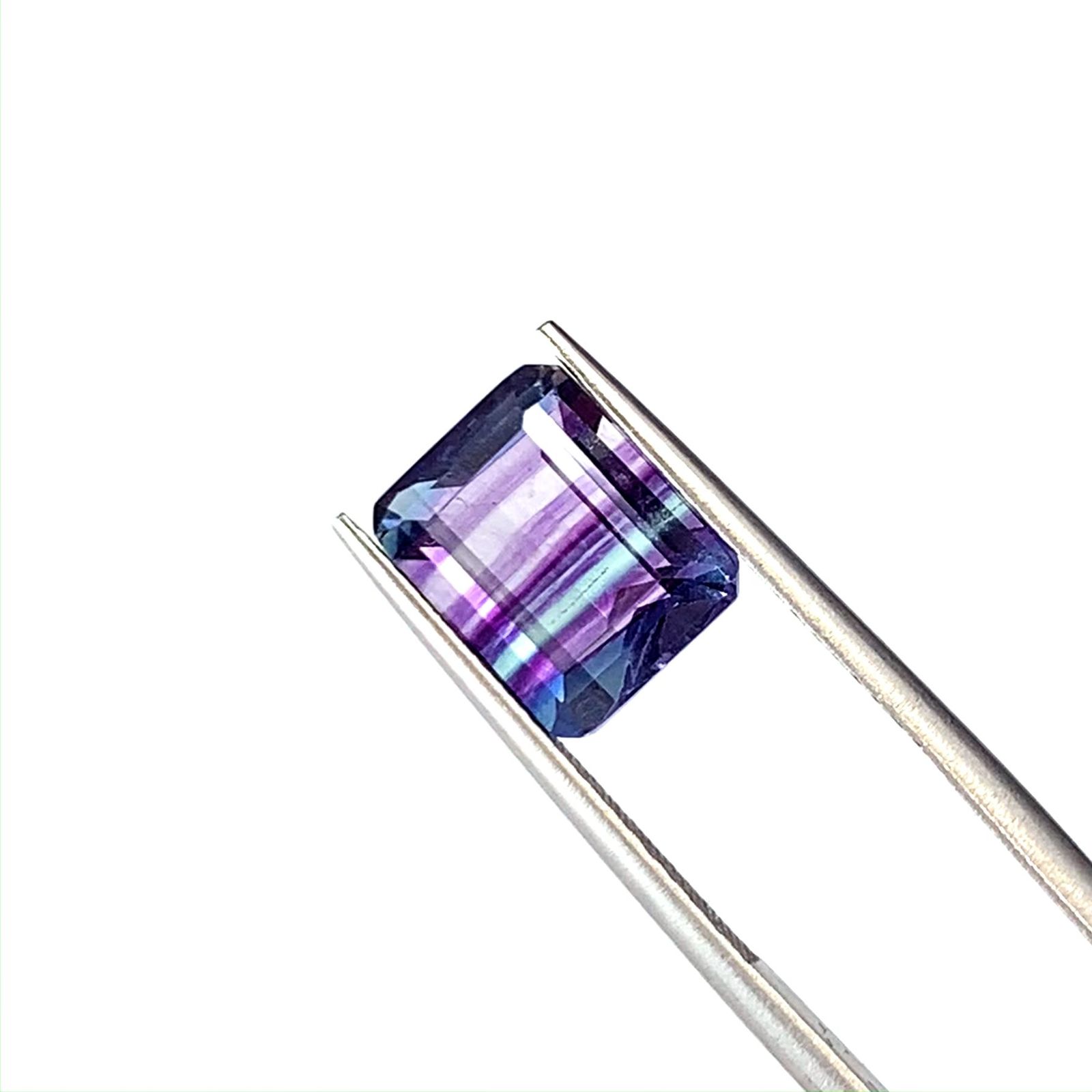 パーティカラーフローライト(宝石名フルオライト)ブラジル産 4.59ct