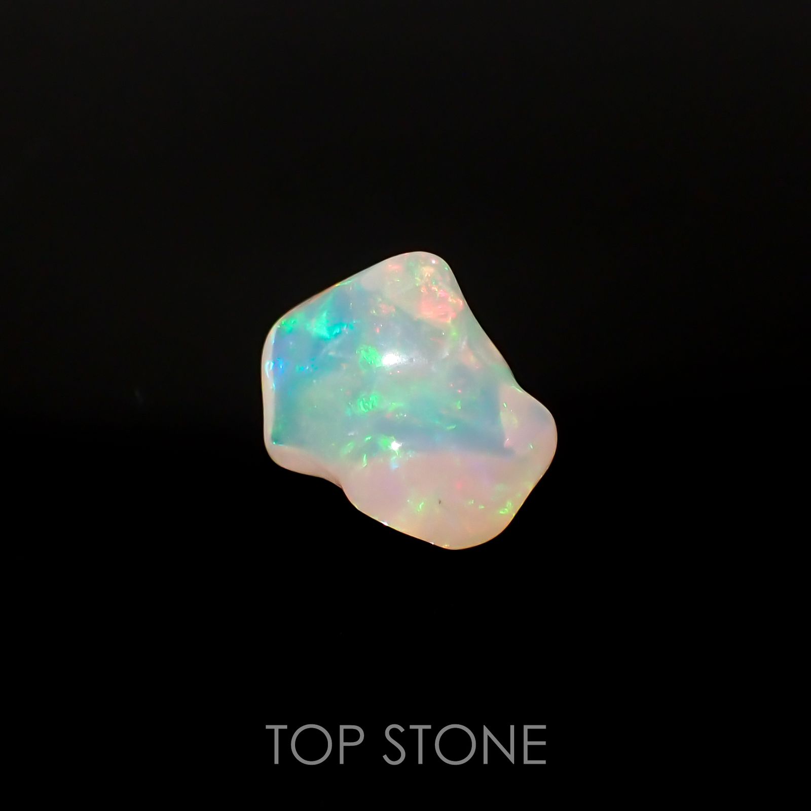 ◇バロック型◇エチオピアオパール(宝石名オパール) エチオピア産 3.61ct 識別済[210813173]13×10mm前後