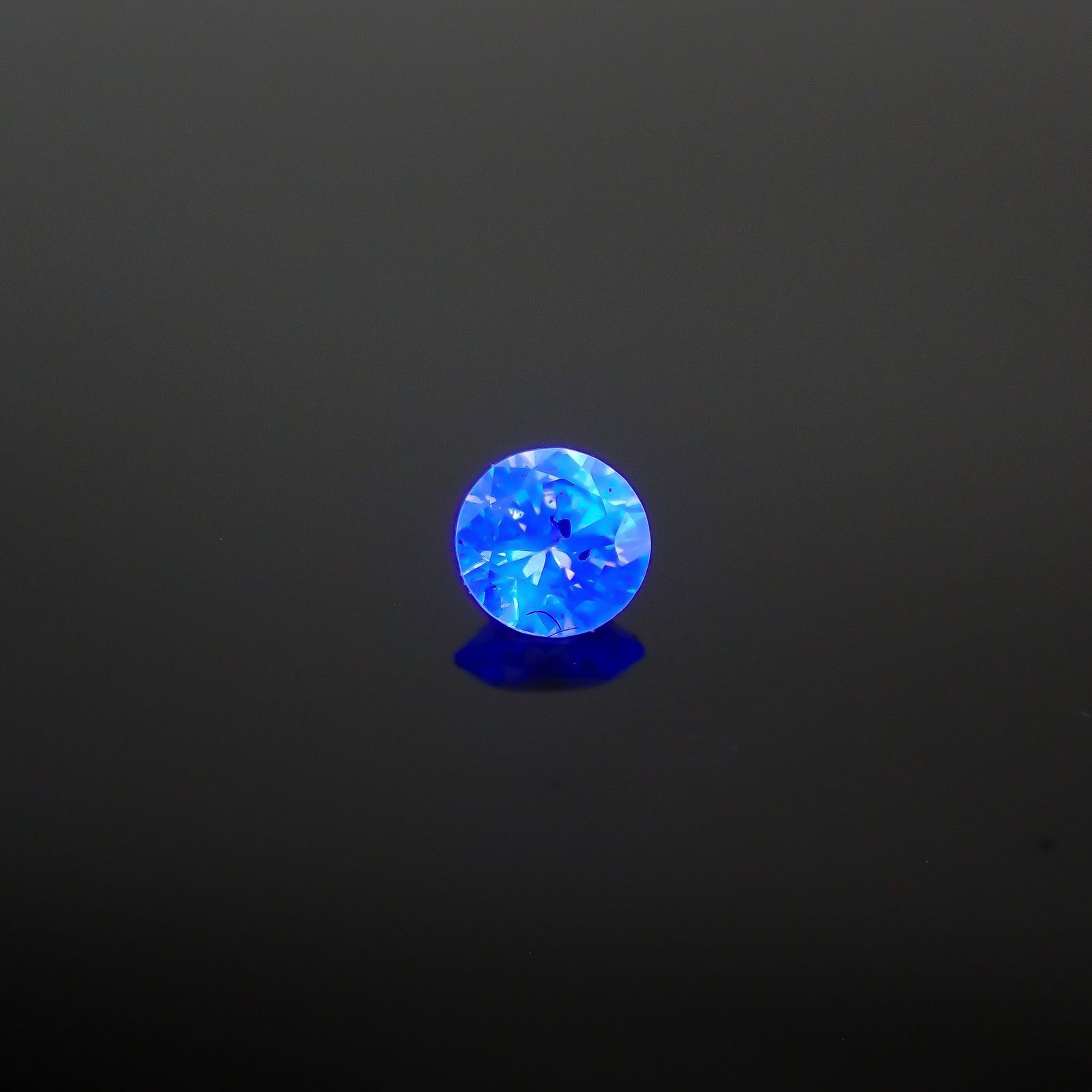 ピンクダイヤモンド(宝石名ダイアモンド I-1/FANCY ORANGY PINK) 0.100ct ソ付(CGL)[240427044]2.93x2.97mm前後