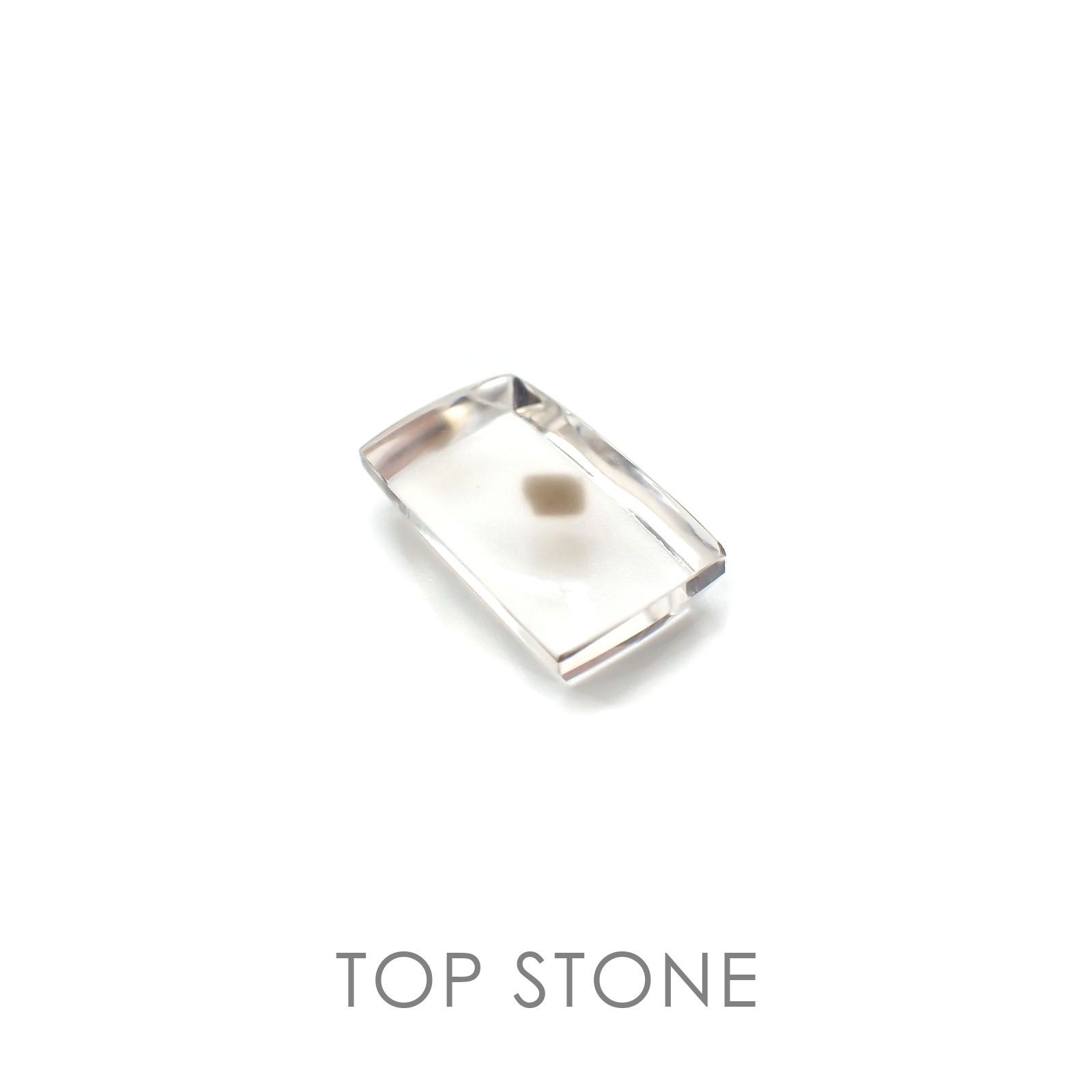 ダルメシアンクォーツ ブラジル産 ルース 12.63ct[20095869]19.4×11.3mm前後