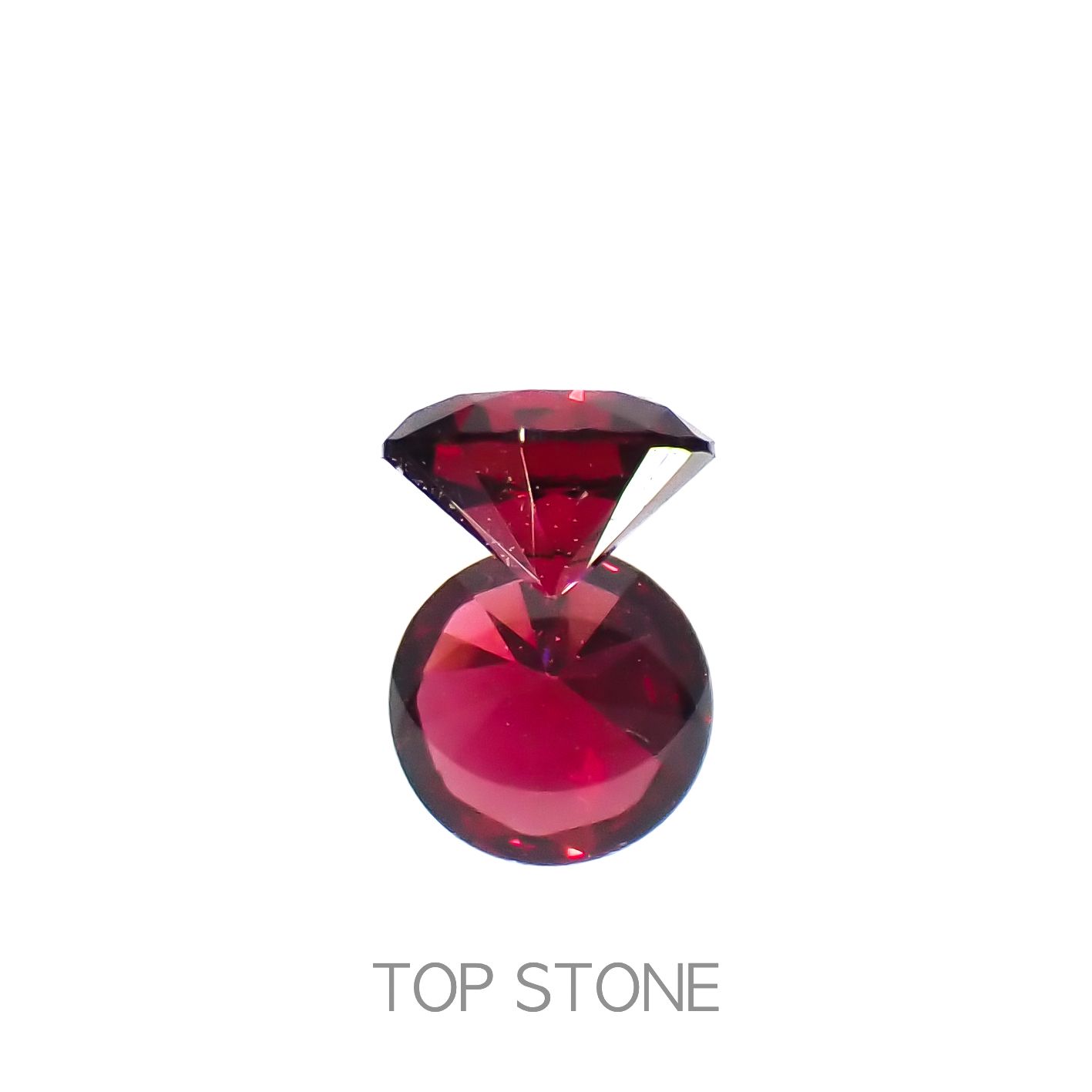 レッドスピネル ビルマ/マダガスカル産 0.18ct[230220549]3.6x3.6mm前後