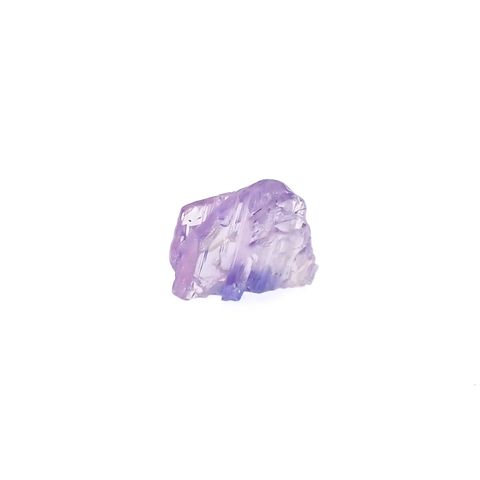 バイカラータンザナイト 原石 タンザニア産 3.52ct[231224985]10.1x8.9mm前後