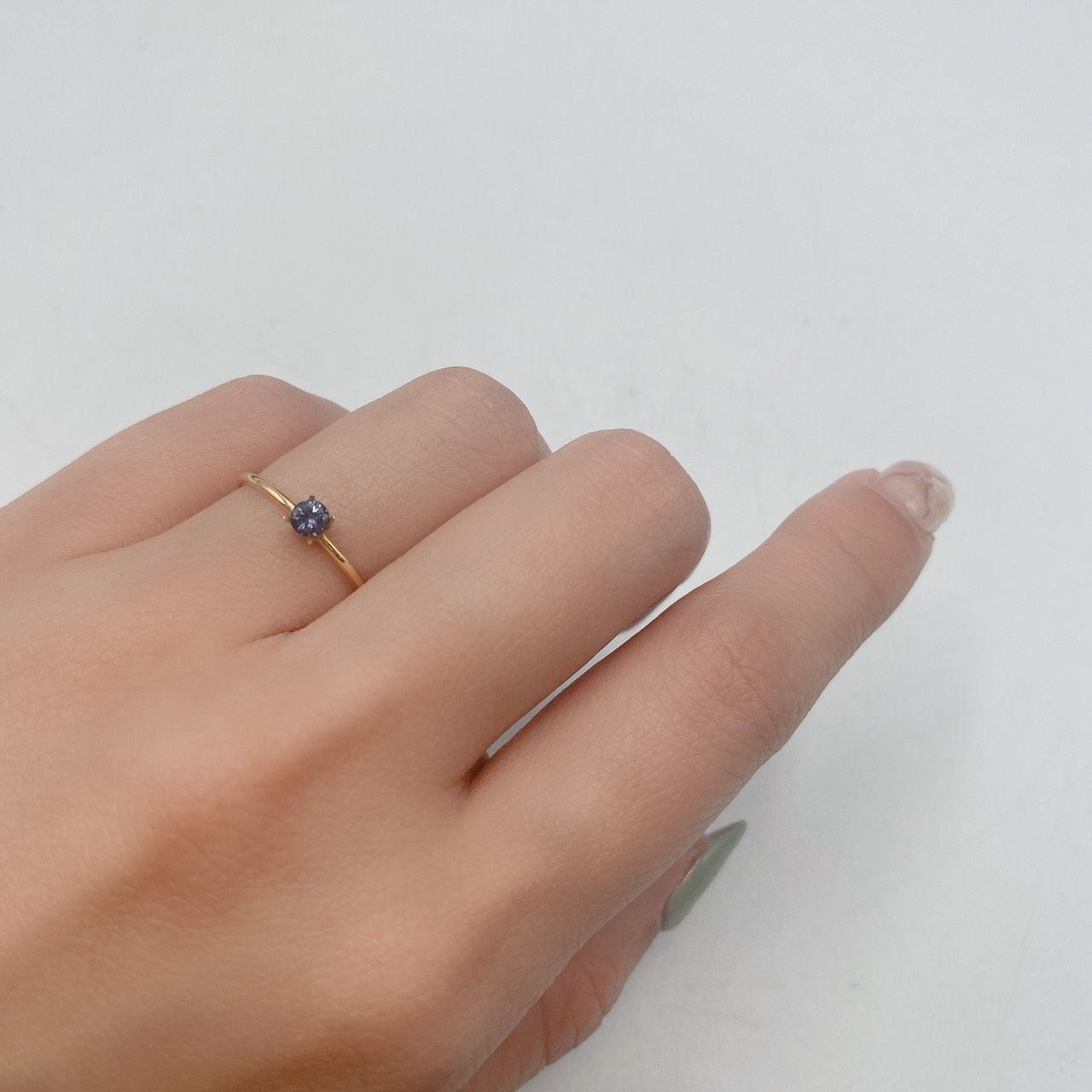 カラーチェンジガーネット(アレキタイプ) マダガスカル・ベキリー産 ルース 0.146ct[21039486]3.2×3.2mm前後