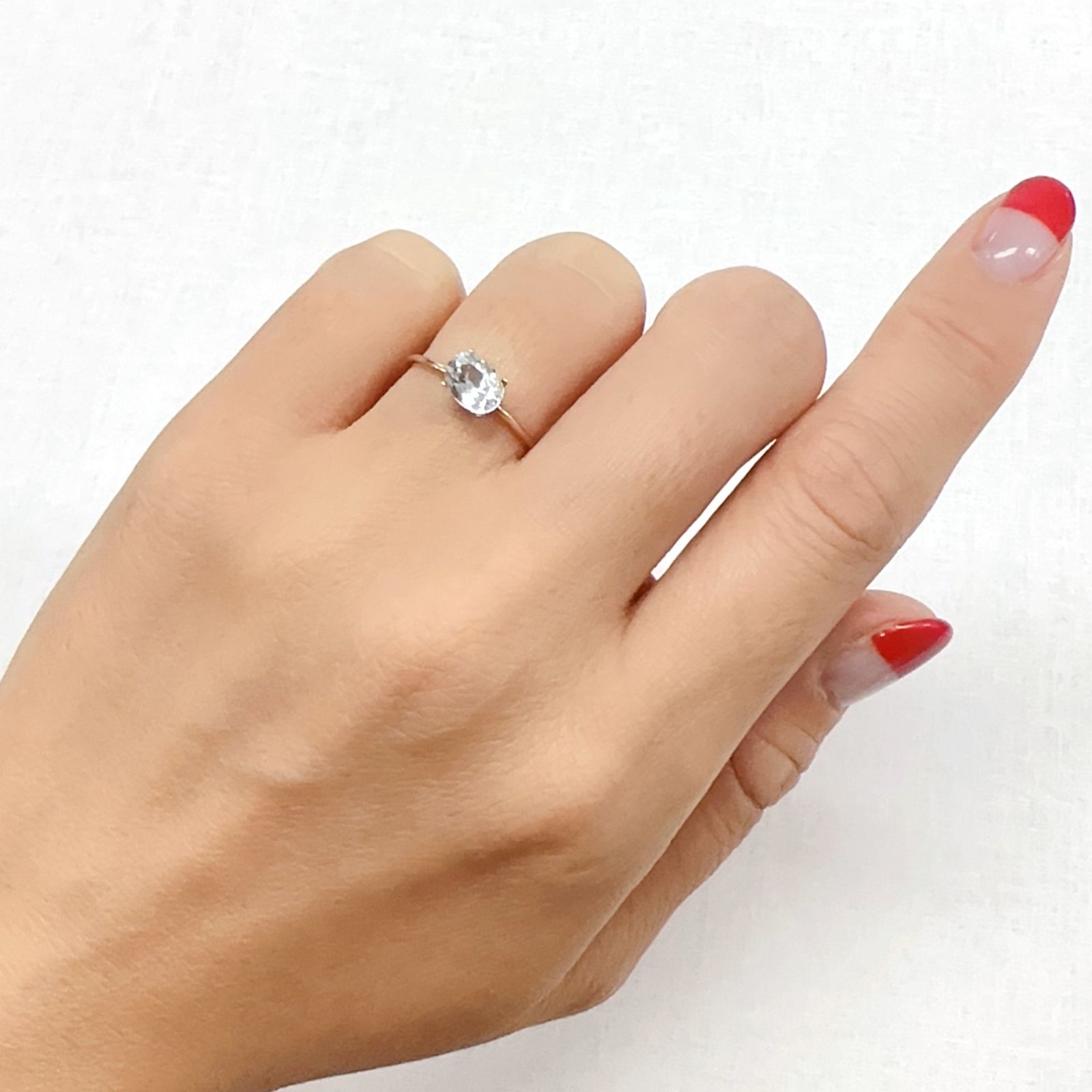 フェナカイト(宝石名フェナカイト)マダガスカル/ブラジル産 0.75ct 識別済[230923404]6.7x5mm前後