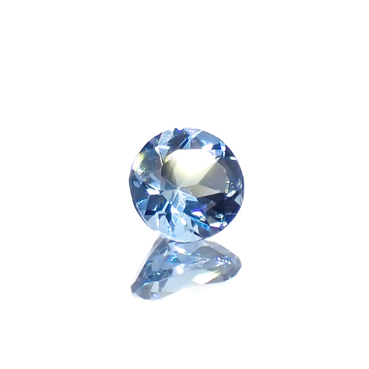 サンタマリアアクアマリン ブラジル産 0.33ct[230320969]4.5x4.4mm前後
