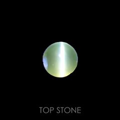 クリソベリルキャッツアイ(宝石名クリソベリル・キャッツアイ) スリランカ産 0.63ct 識別済[210711498]4.5×4.5mm前後