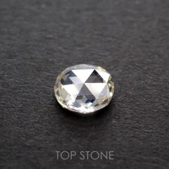 ◇ローズカット◇ダイヤモンド(宝石名ダイアモンド) 0.251ct ソ付(彩珠)[210913123]4.2×4.2mm前後