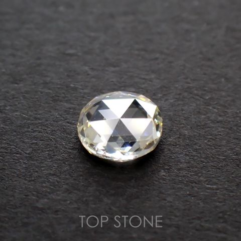 ◇ローズカット◇ダイヤモンド(宝石名ダイアモンド) 0.251ct ソ付(彩珠)[210913123]4.2×4.2mm前後