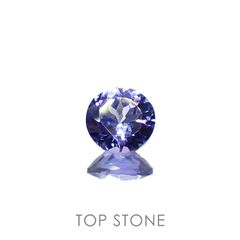 タンザナイト(宝石名タンザナイト)タンザニア産 0.49ct 識別済[230120201]5x5mm前後