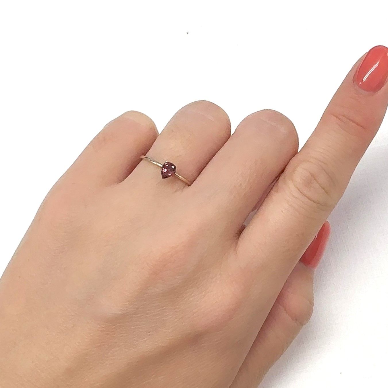ピンクトルマリン ブラジル産 0.25ct[240929018]5x3.9mm前後