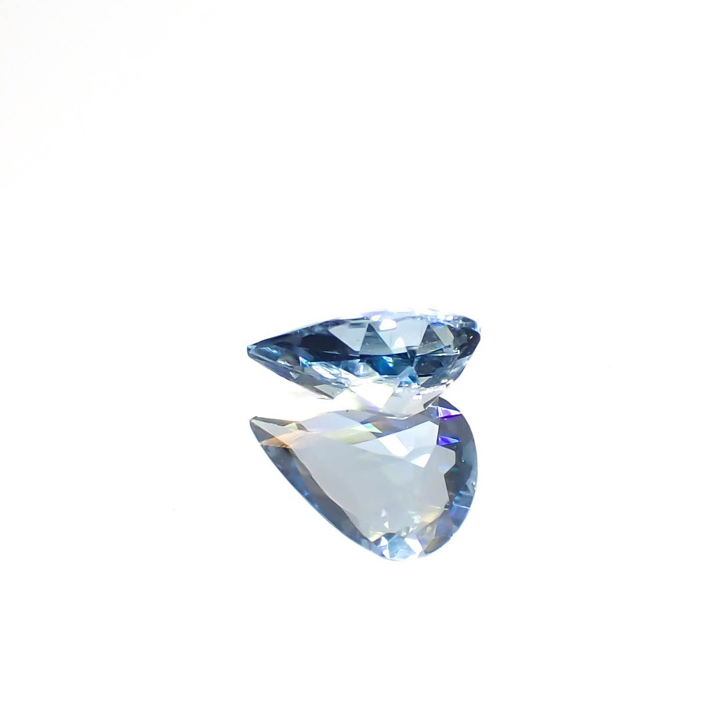 サンタマリアアクアマリン ブラジル産 0.44ct[230320964]6.8x4.8mm前後