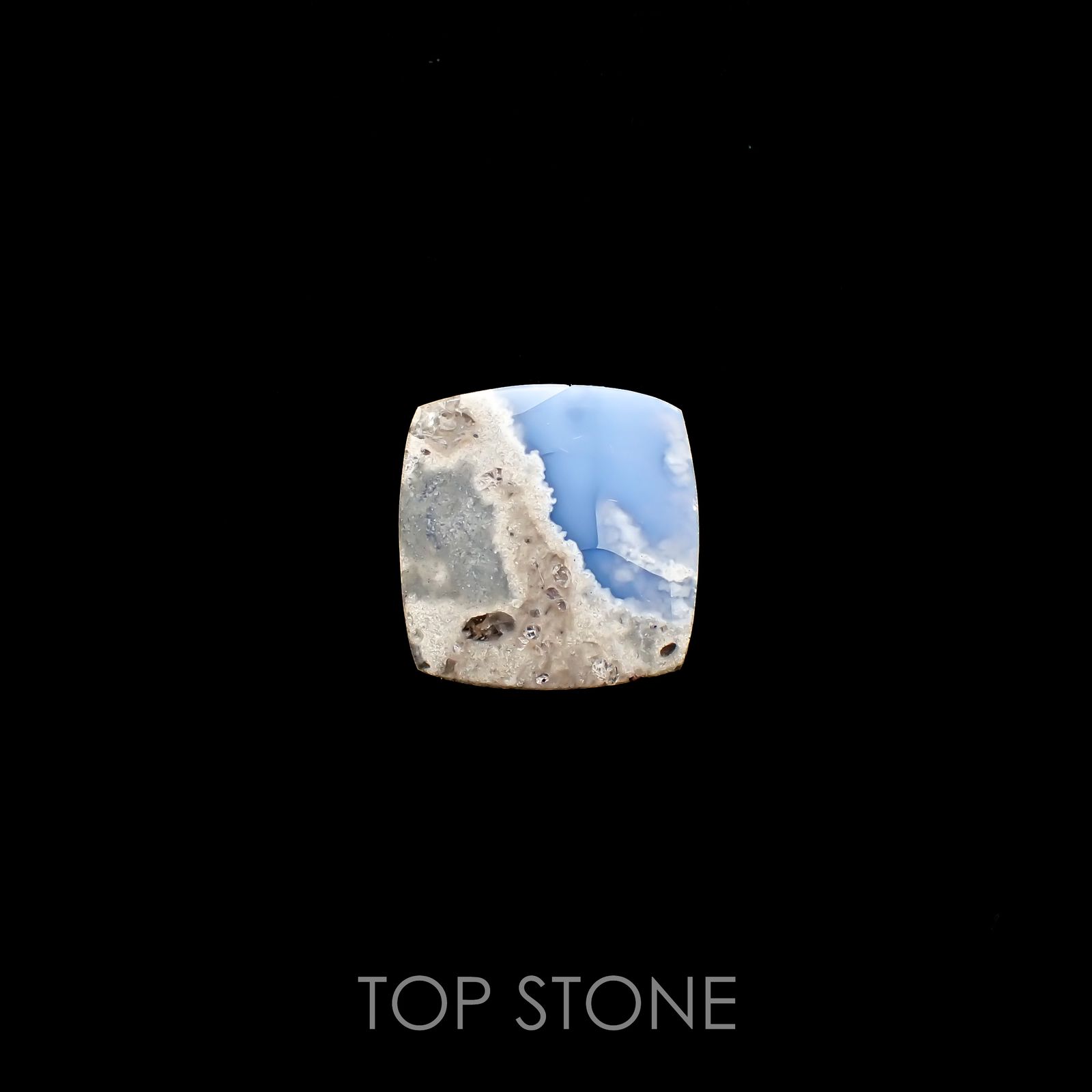 マトリックスブルーオパール アメリカ・オレゴン州産 5.63ct[220917810]13x12.8mm前後
