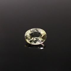 ブラジリアナイト(宝石名ブラジリアナイト)ブラジル産 識別済 0.45ct / 5.8x4.5mm前後 [260131497]