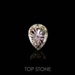 ◇甲州貴石切子Plus Three◇ティンカーベルクォーツ カード付き ブラジル産 3.73ct[220114607]11.9x8.7mm前後