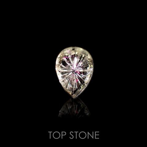 ◇甲州貴石切子Plus Three◇ティンカーベルクォーツ カード付き ブラジル産 3.73ct[220114607]11.9x8.7mm前後