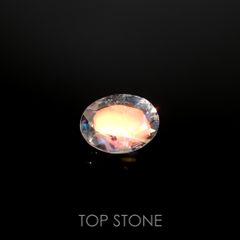 レインボームーンストーン(宝石名ラブラドライト)タンザニア産 0.59ct 識別済[220115456]6.7x5.1mm前後