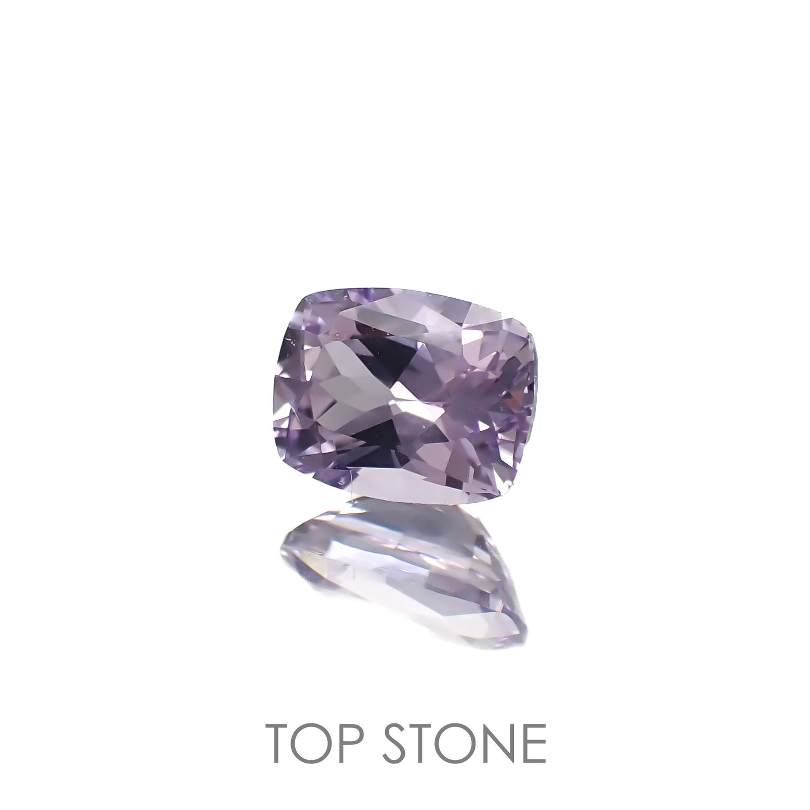 ラベンダーサファイア(宝石名サファイア)スリランカ/マダガスカル産 0.90ct 識別済[220817464]6.2x4.7mm前後