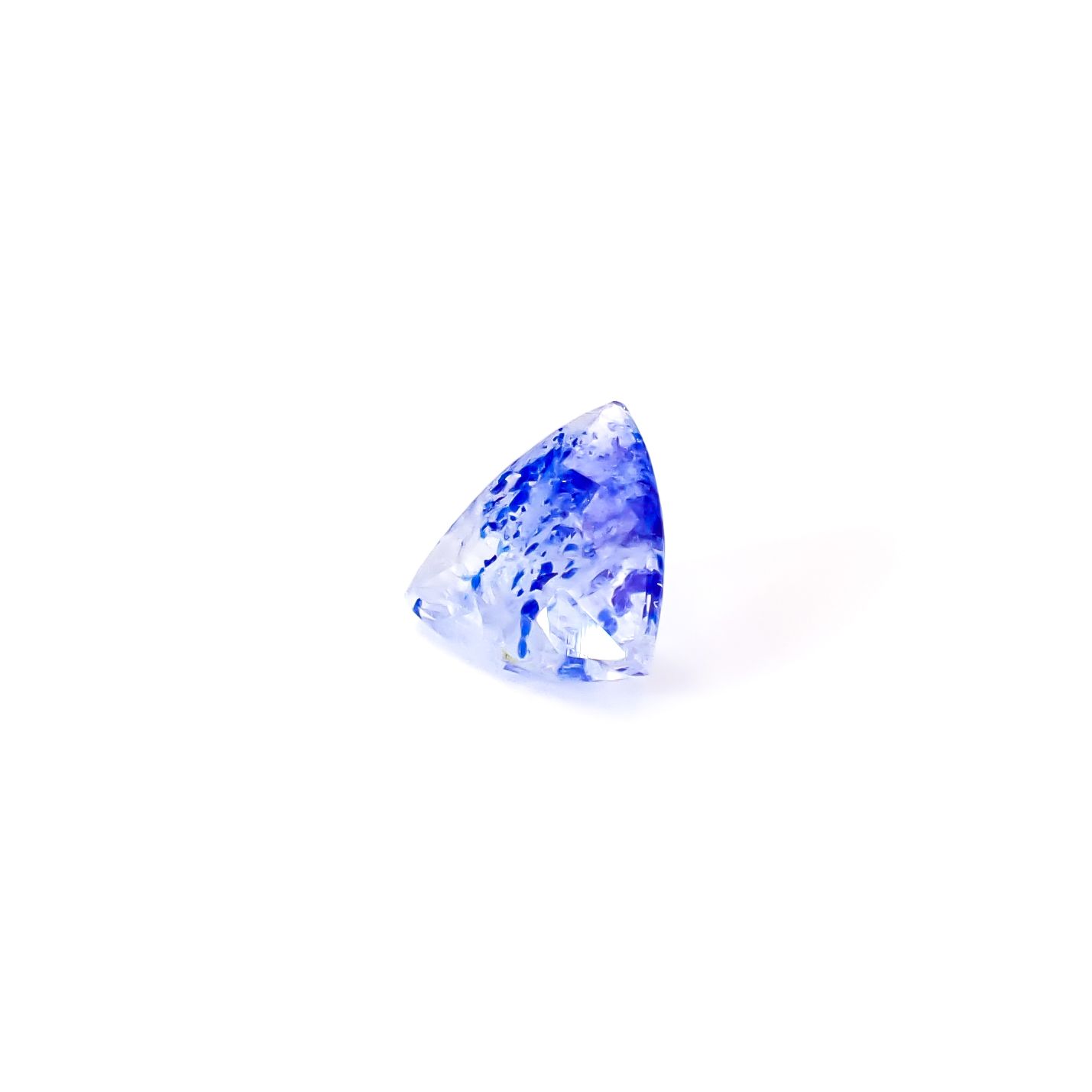 ラズライトインソーダライト フルオレッセンス アフガニスタン産 1.24ct / 8.1x8.3mm前後 [260431994]