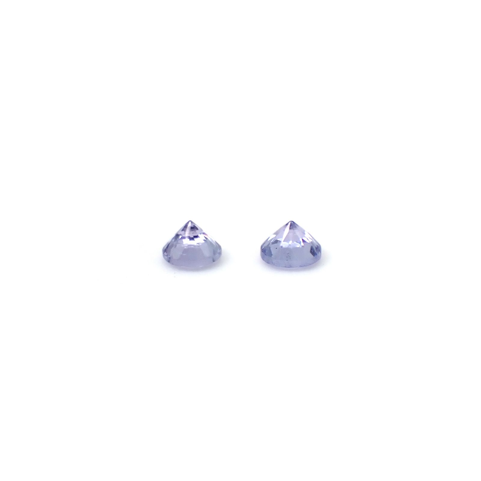 ◇ペアセット◇タンザナイト タンザニア産 0.25ct(2pcs合計) / 2.9-3.0x2.9-3.0mm前後 [251231484]