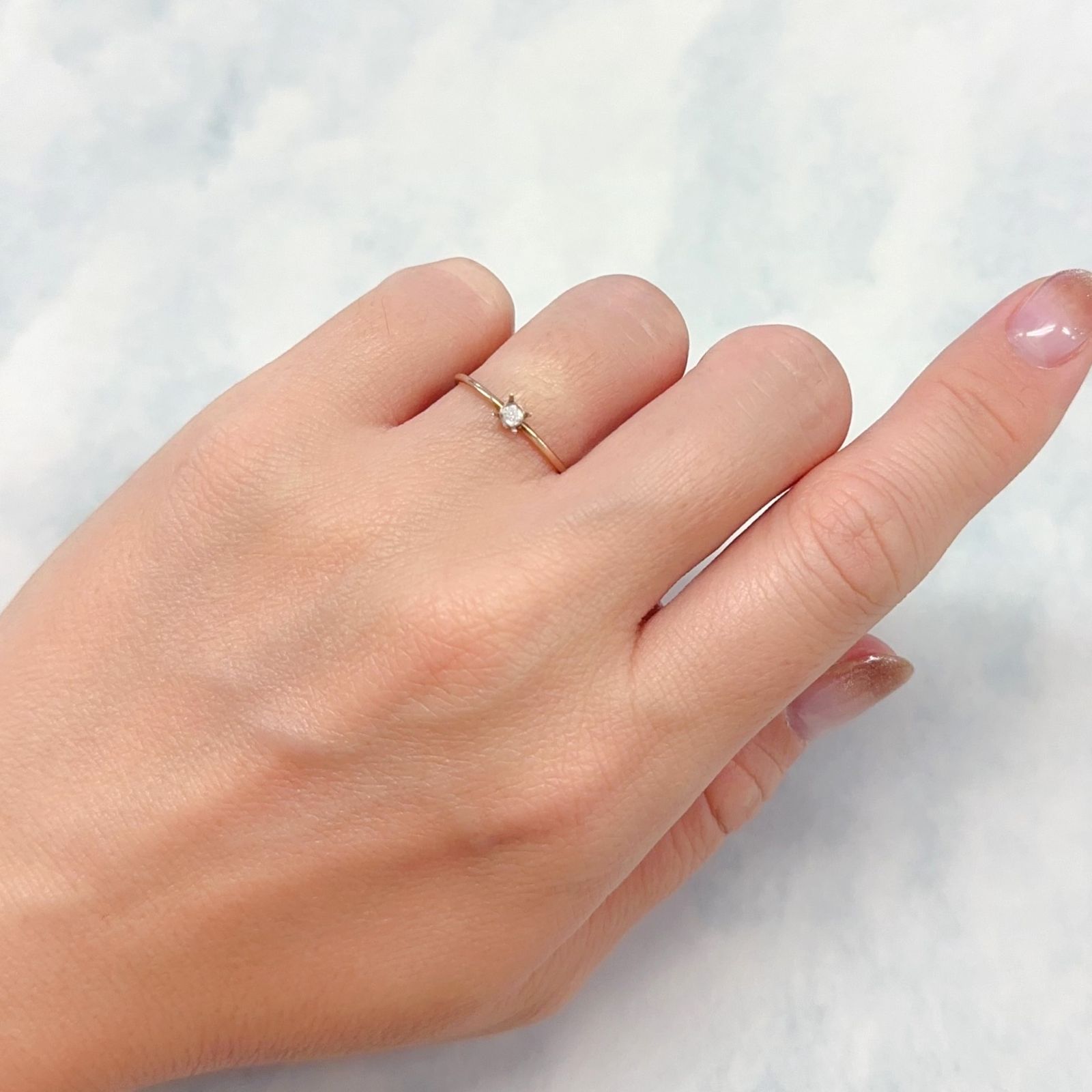 ◇オールドマインカット◇ダイヤモンド I1-SI2/F 0.068ct[231023633]2.5x2.2mm前後