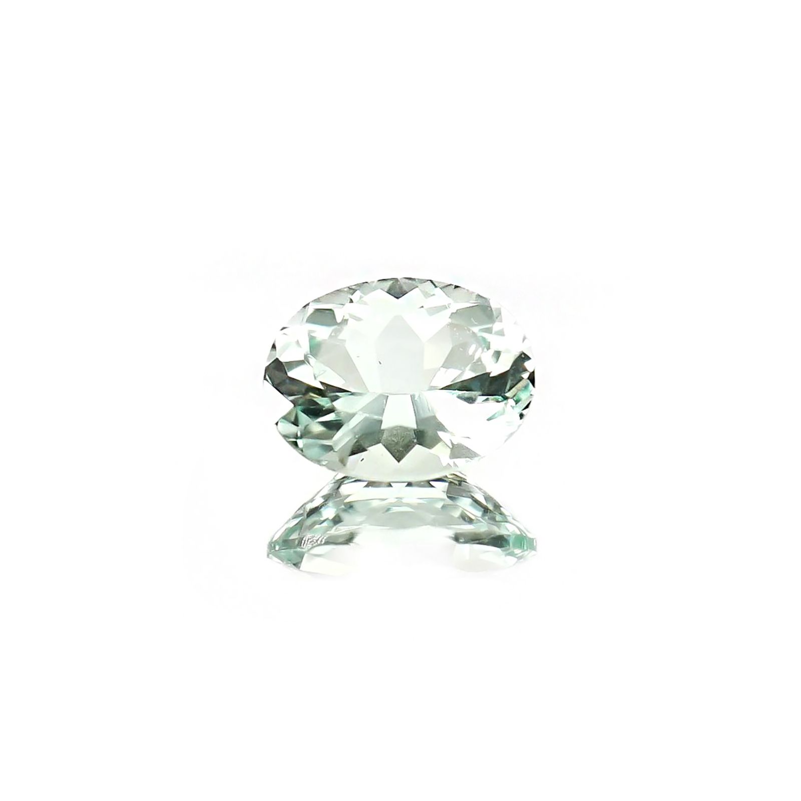ミントベリル ブラジル産 0.60ct / 6.6x5mm前後 [230119948]