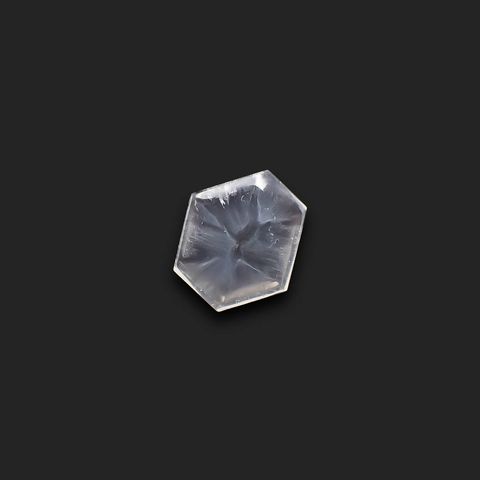トラピッチェクォーツ 偏光板2枚付き コロンビア・ボヤカ産 43.99ct / 29.1x24.4mm前後 [230622272]