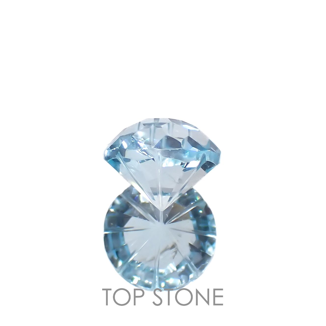 ◇カスタムカット◇ブルートパーズ ブラジル産 1.84ct[221219355]7x7mm前後