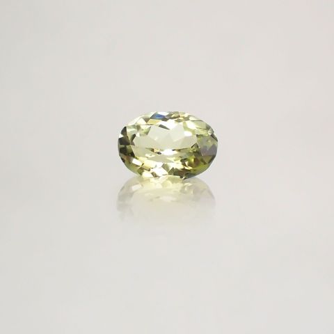 シリマナイト(宝石名シリマナイト) インド産 1.24ct 識別済[210810683]7.9×6mm前後