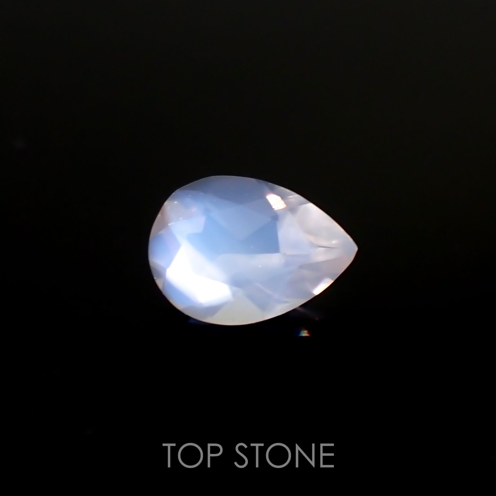 ムーンストーン(宝石名ムーンストーン)インド/スリランカ産 0.57ct 識別済[211113670]7x5mm前後