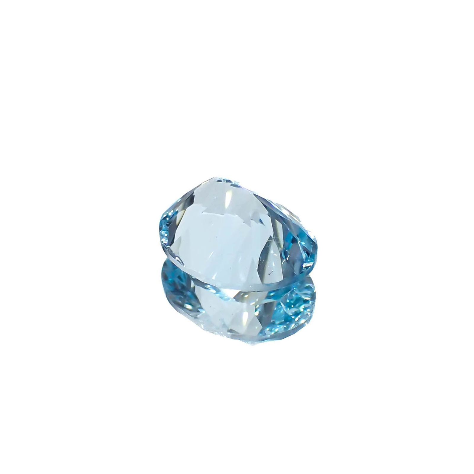 ブルートパーズ ブラジル産 3.03ct / 10.1x7.9mm前後 [251019352]