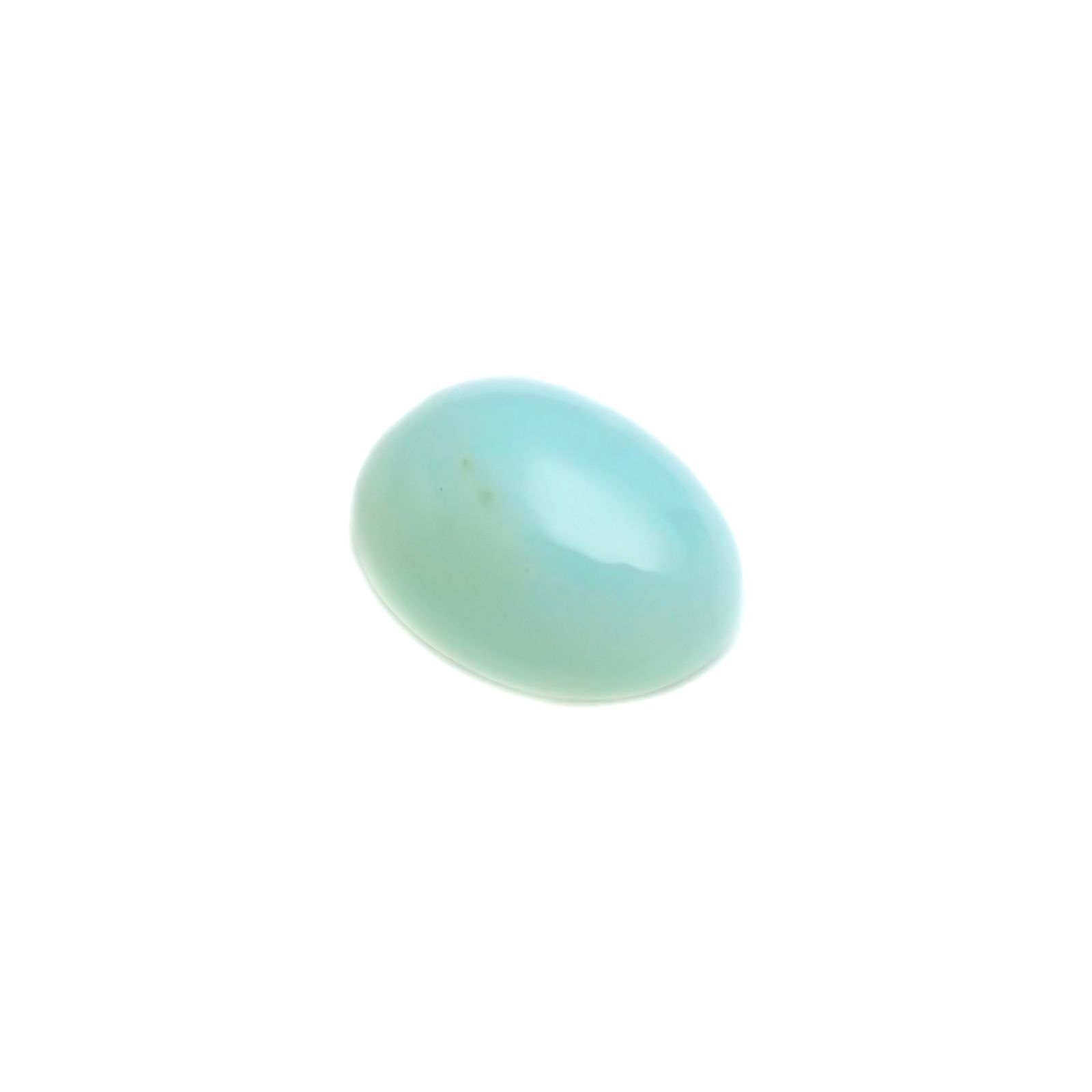 ブルーオパール(宝石名コモン オパール)ペルー産 1.28ct 識別済[230823077]9x7.1mm前後