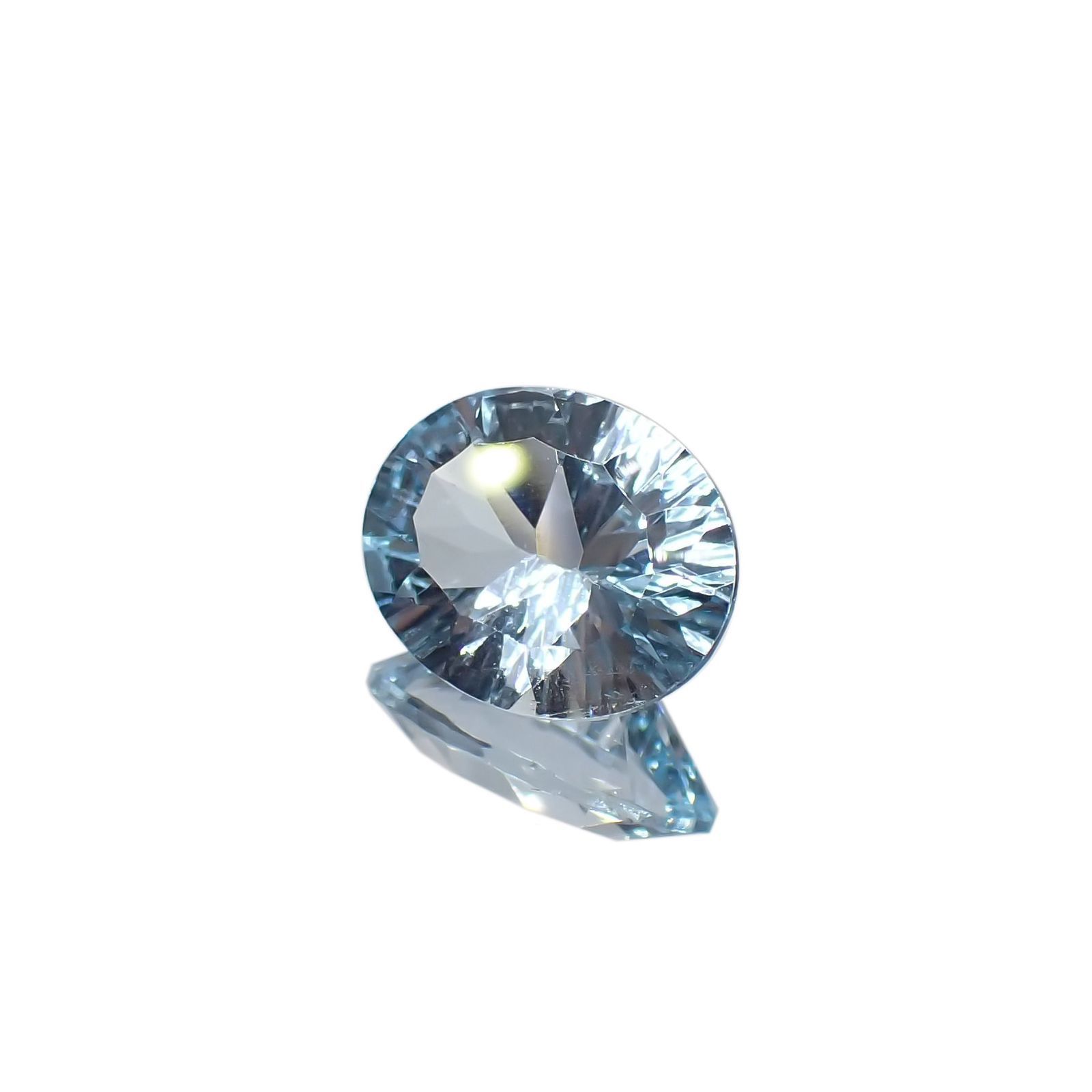 ブルートパーズ ブラジル産 2.71ct[221219347]10x8mm前後