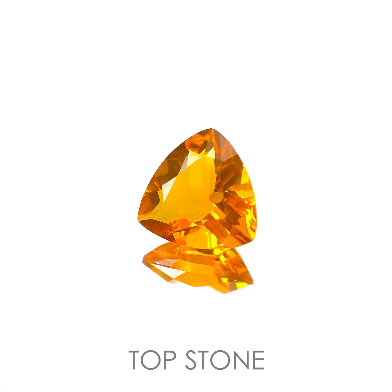 ファイヤーオパール メキシコ産 2.30ct[221018346]10.3x10.3mm前後