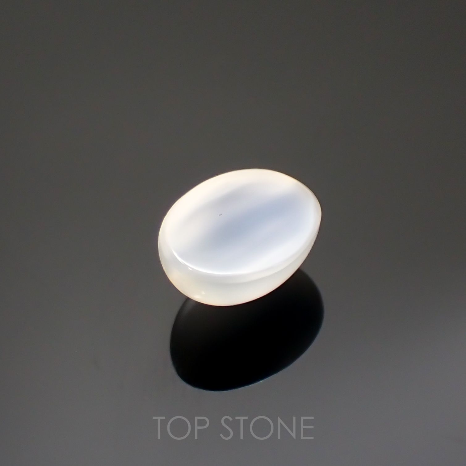 ムーンストーンキャッツアイ(宝石名ムーンストーン・キャッツアイ) インド産 1.43ct 識別済[210812737]8×6mm前後