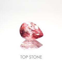 ピンクアパタイト(宝石名アパタイト) ブラジル産 1.02ct 識別済[210912467]7.7×5.7mm前後