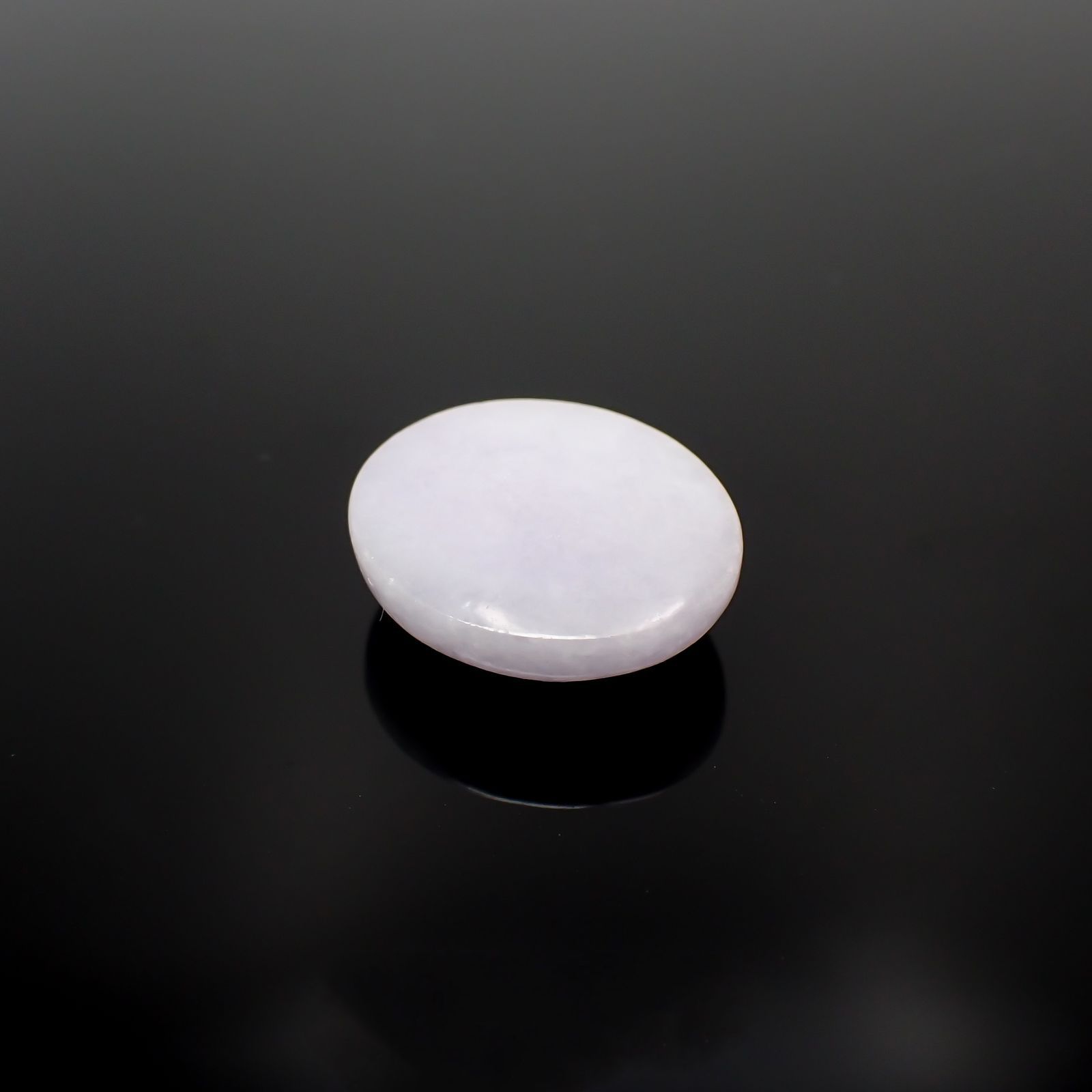 ラベンダー翡翠 ビルマ産 10.97ct[221219376]15.7x13.5mm前後