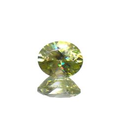 スフェーン(宝石名スフェーン)マダガスカル産 0.42ct 識別済[221219479]5.1x4.1mm前後