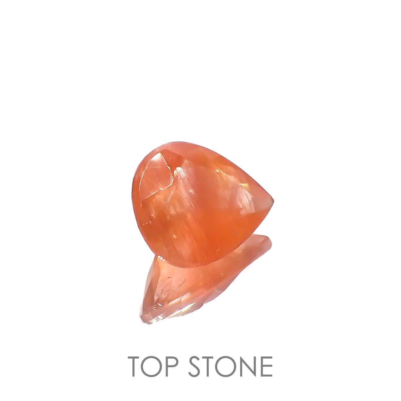 サンストーンスキャポライト(宝石名シーン・スキャポライト)タンザニア産 1.97ct 識別済[221219277]10.3x8.1mm前後