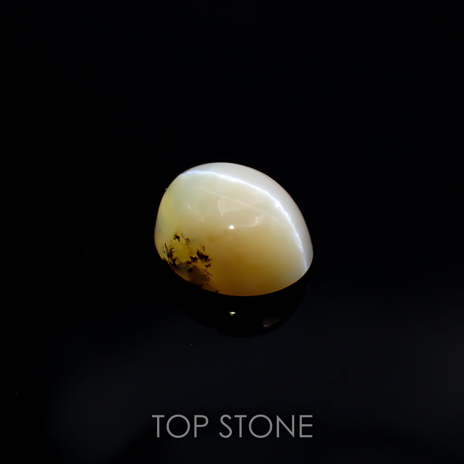 オパールキャッツアイ ブラジル・バイーア州産 5.23ct[220917849]12.8x10.5mm前後