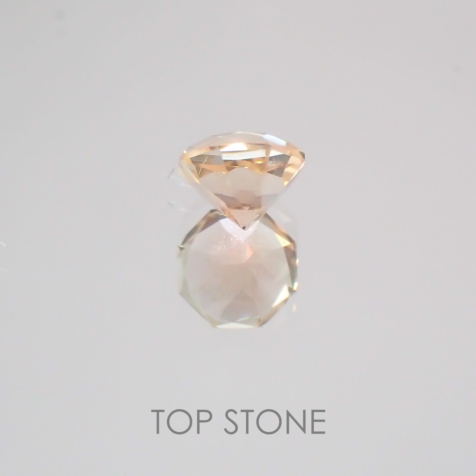 ◇オクタゴンカット◇オレゴンサンストーンSA  アメリカ産 ルース 0.28ct[210210043]3.9×3.9mm前後