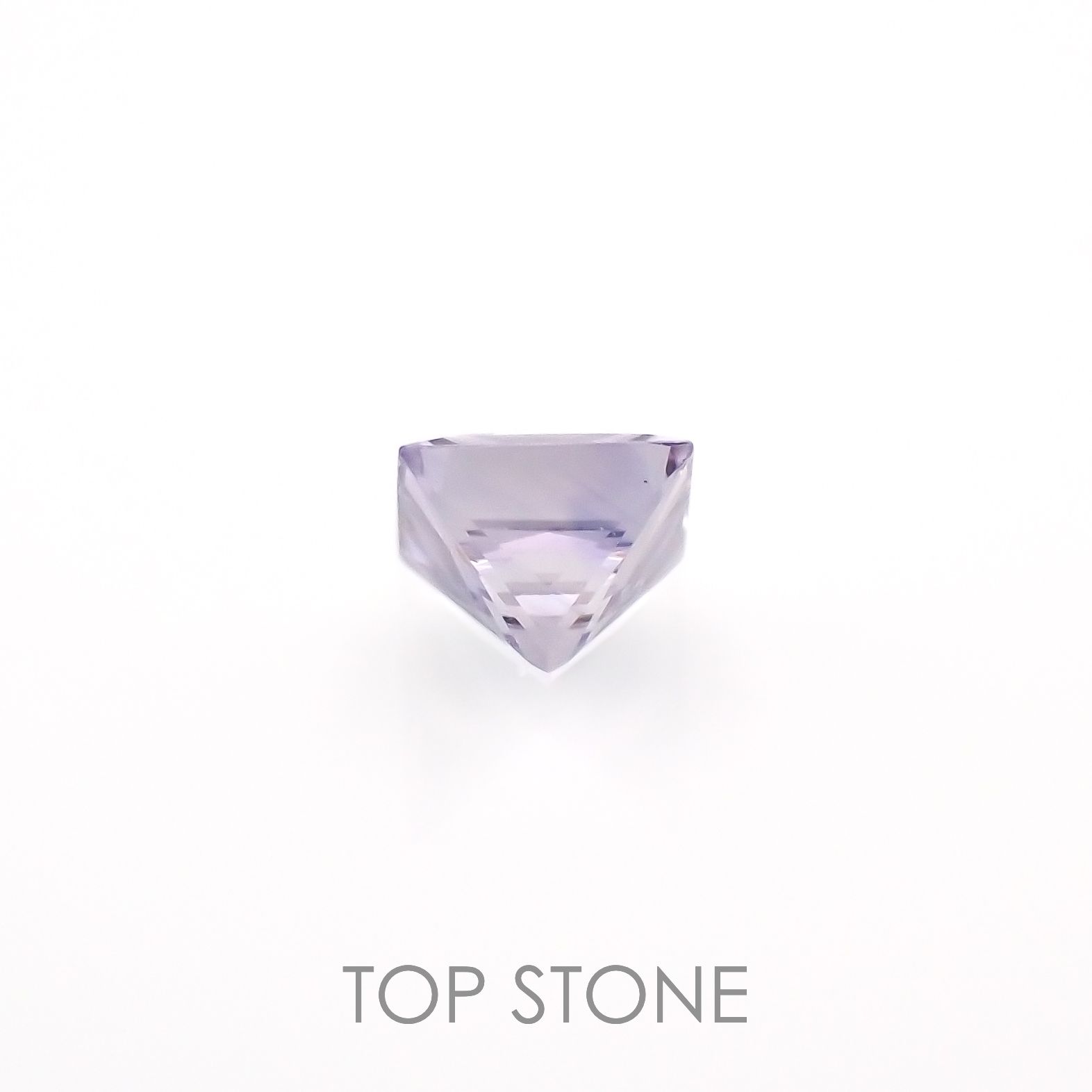 ◇プリンセスカット◇アイスラベンダーサファイア(宝石名サファイア)東アフリカ産 0.22ct 識別済[230120236]3.2x3.2mm前後