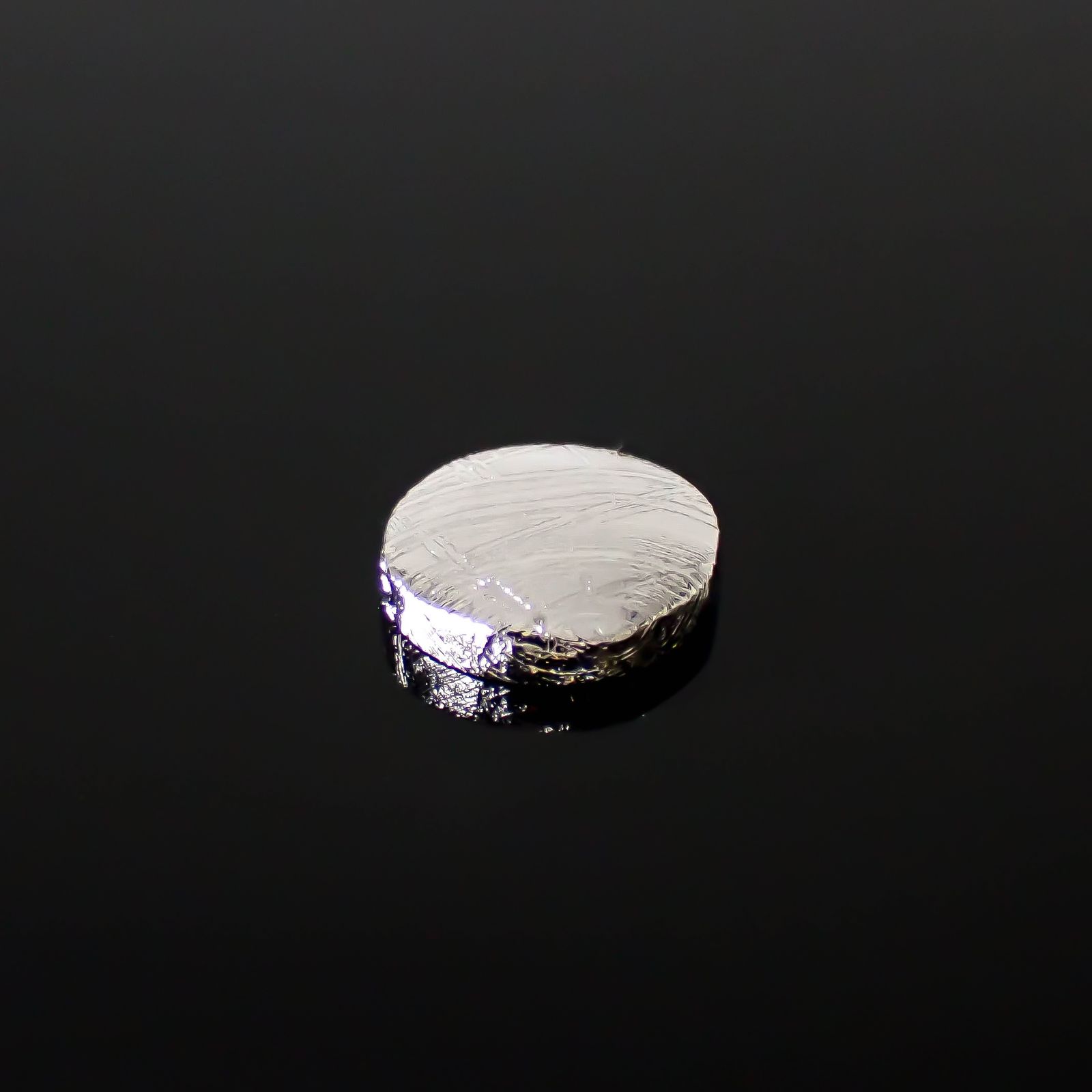ムオニナルスタ隕石 発見地:スウェーデン 8.30ct[240125741]10.7x10.6mm前後