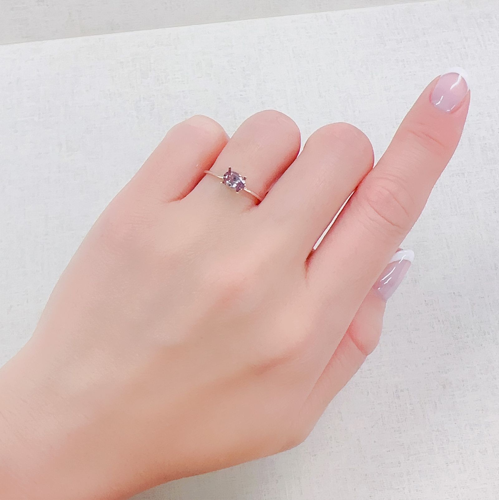 ドラゴンガーネット タンザニア産 0.59ct[230421452]5.9x4.1mm前後